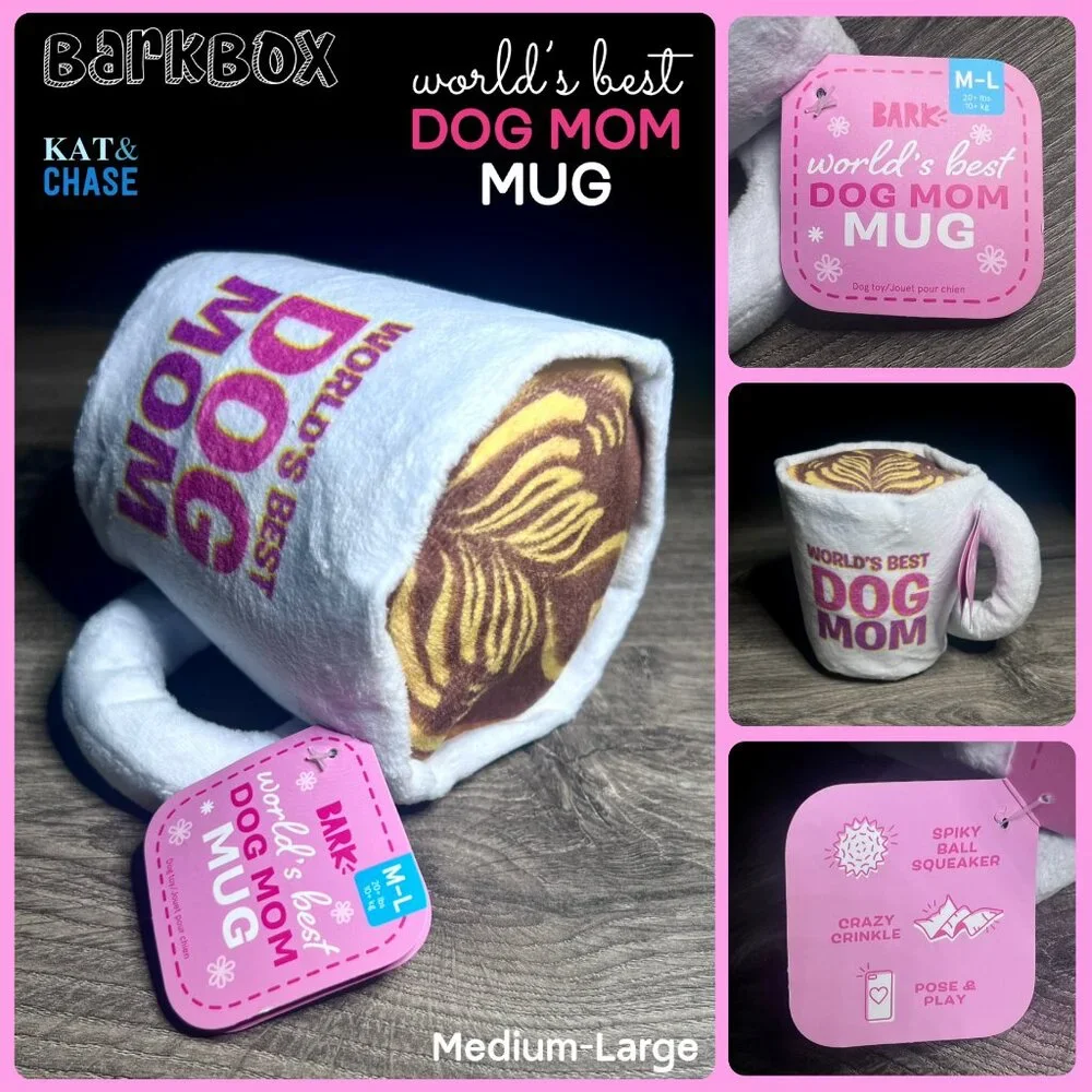 New Barkbox Bark Box Best Dog Mug M L Mom Medium Large Mother’s Day